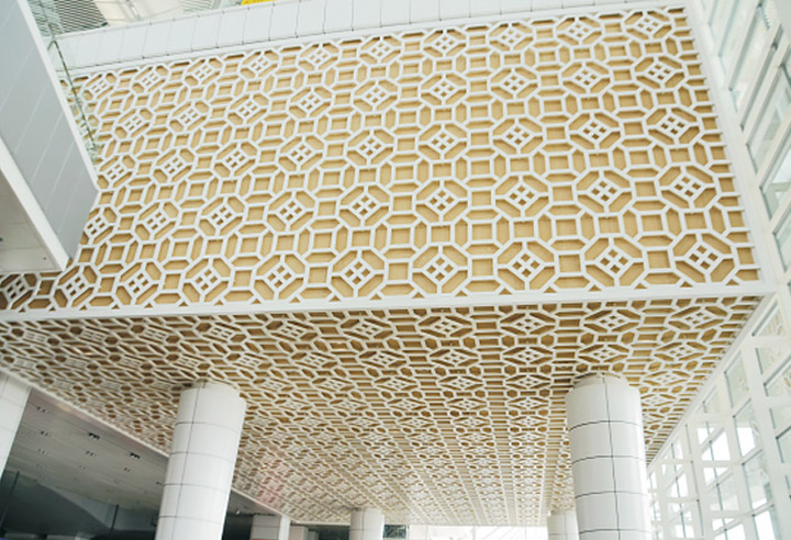 衝孔雕刻鋁單板